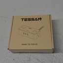 Flat Plug Extension Cord 5 FT, TESSAN Surge Protector Power Strip with 4 AC Outlets 3 USB Ports(2 USB C), 900 Joules Protection, Suitable for Home Office Dorm, Desk Organizers and Accessories (Gray)