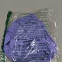 Sunzel Hidden Butt Lifting Scrunch Biker Shorts for Women Crossover High Waist Yoga Gym Workout Shorts with Tummy Control (Medium, Periwinkle)