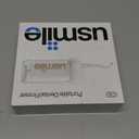 usmile C10 Portable Water Flosser  Travel-Friendly, 95-Day Battery, 4 Modes, 360 Nozzle, 180ml Tank, IPX7 Waterproof, Dentist-Recommended for Braces, Implants & Sensitive Gums (White)