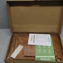 Bamboo Cutting Board for Kitchen, 3-Piece Set with Juice Grooves, Side Handles & Non-Slip Mats  Durable Bamboo Chopping Board for Meat, Vegetables and Fruits (Carbonized brown)