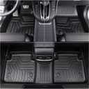 RAV4 Floor Mats Compatible with Toyota RAV-4 2007-2012All Weather Protection Waterproof Durable Anti-Slip Odorless Custom-fit TPE Floor Liner Front and Rear Row Set