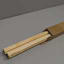 Yousoontic 4 Pack Hardwood Center Mount Drawer Slides Wooden Drawer Track Classic T Shaped Design Fits The Slide Guides