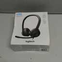Logitech USB Headset H390 with Noise Cancelling Mic & C270 Desktop or Laptop Webcam, HD 720p Widescreen for Video Calling and Recording