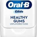 Oral-B Glide Healthy gums, unflavored floss 50M (Pack of 6)