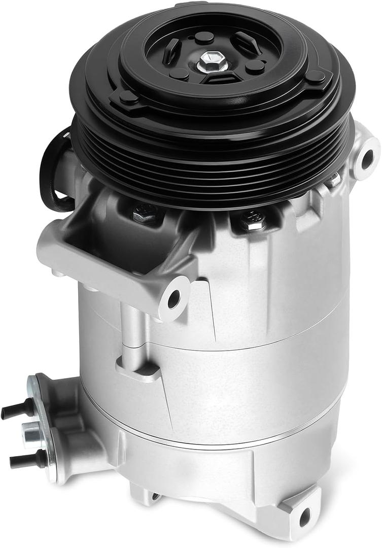 Car A/C Compressor Fit for Chevrolet Equinox, Impala, Malibu, for GMC Terrain, for Buick Regal 2014-2017 Automotive Replacement AC Compressor 22947668 A/C Compressor for Car CO 22285C
