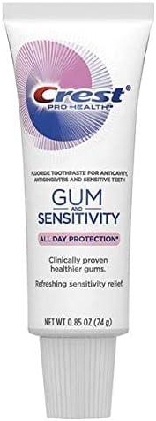 Crest Pro Health Gum and Sensitivity Toothpaste for Sensitive Teeth, Soft Mint, Travel Size 0.85 oz (24g) 