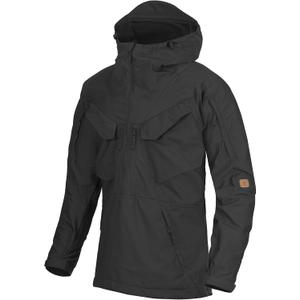 Helikon-Tex Bushcraft Pilgrim Anorak Outdoor Jacket DuraCanvas Black (Black, XL)