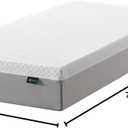 Zinus 10 Inch Green Tea Essential Memory Foam Mattress [New Version], Twin, Fiberglass Free, Medium Feel, Breathable Airflow Memory Foam, Certified Safe Foams & Fabric, Mattress in A Box