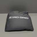 Lightweight Travel Blanket - Premium & Compact Airplane Wearable Blanket with Neck Snaps, Cozy Foot Pockets, Zipper Pouch - Converts into Soft Pillow - Designed for Ultimate Comfort - Shadow