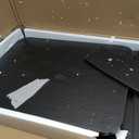 Podium Stand with Metal Wheels Wooden Lectern Podium Stand Portable Pulpit Standing with Storage Mobile Reception Podiums Desk for Church Office School Conference Restaurant Meeting, Black