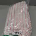 jinchan Pink and White Shower Curtain for Bathroom Modern Farmhouse Striped Waterproof Fabric Shower Curtain Set with 12 Hooks Machine Washable 70x72 Inches