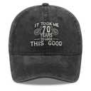 Birthday Baseball Cap 50 60 70 80 Years, Funny Embroidered Cotton Dad Hat Adjustable for Men Women Gift