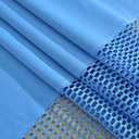 TTZ Hospital Curtain with Flat Hooks for Hospital Medical Clinic SPA Lab Cubicle Curtain Divider Privacy Screen (Color : Dark Blue, Size : 1(5ft Wide x 7ft Tall))