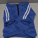 Bulldog Breed Apparel, Dog Hoodie for Big Chest Dogs, for English Bulldogs Frenchies Pitbulls, Comfortable Sweatshirt for Spring/Fall Walks, Blue, Large