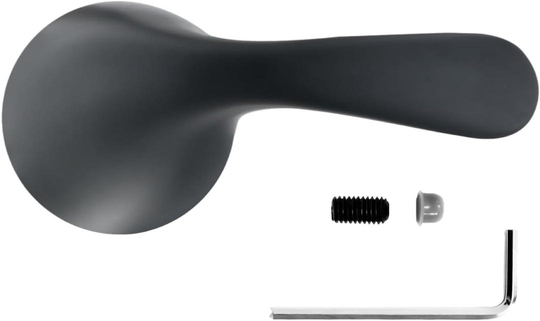 Shower Handle Replacement,Delta Shower Handlet,for Delta 13/14 Series Tub Faucet RP48717,Faucet Handle,Matte Black