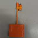 SD Card Reader for iPhone, Memory Card Reader with USB-C to Lightning Adapter Plug and Play Trail Game Camera Micro SD Card Viewer Support SD/TF Card and USB for iPad No App Required (Orange)