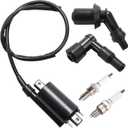 Stylemafia Ignition Coil fit for Kawasaki Mule 3010 4010 4000 4010 2510 2500 2520 3000 3020 KAF KLR 620 650 800 Vulcan Coil Replace 21121-2092 33410-38A20 21121-2083 AM120732