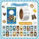 AmazingSpark 200 Pcs Scratch off Cards 20 Styles Blank Holiday Scratch Cards DIY Make Your Own Tickets for Festive Raffle Ticket, Gifts Rewards Birthday Party Favors Supplies (Oktoberfest)