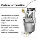 fullas Rui Xing Carburetor RYi2300 308054123 for Ryobi RYi2300BT RYCi2200BTA 1600/2000 1700/2200 1800/2300 Watt Inverter Generator