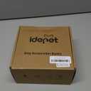 Idepet Dog Suspender Boots, Tall Dog Boots Anti-Slip & Fall Waterproof Shoes Leggings, Adjustable Suspender Boots for Winter Snow Rain Hiking Paws Protector(Black, 8)