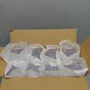 Goodluck 200PCS 10oz Clear Plastic Cups for Party, Disposable Clear Plastic Cups, Cocktail Glasses for Wedding Thanksgiving, Christmas, and Parties