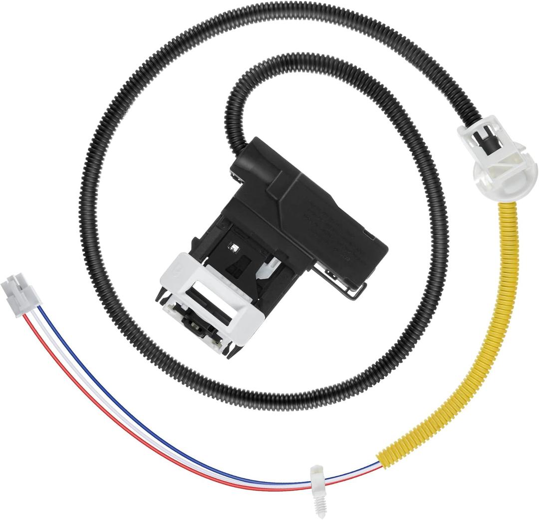 Dreyoo Replacement for W11307244 Washer Lid Lock Switch Washer Door Latch Assembly, Lid Lock Compatible with MVWX655DW1 NTW4516FW3 RTW4516FW1 MVWC565FW1 WTW5000DW1 Maytag Kenmor Crosley Inglis Roper