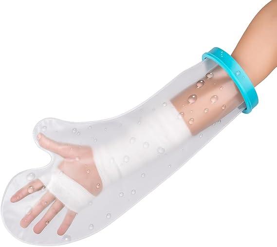 Shower Cover Sleeve Arm Plaster Protector for Hand Wrist and Elbow Injuries Durable Easy to Use for Bathing and Adult Arm Design