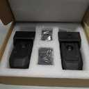 RT-TCZ for Jeep JL OEM Hood Latches Catch Locking with Key for Jeep Wrangler JL JLU 2018-Present for Gladiator JT 2020-Present Original Factory Black 2pcs