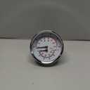 4104-3.25-2-70-100PSI Tridicator, 3 1/4" Dial, 2" Stem, 70/320F, 0-230'/H2O, 0-100 psi, Dry, 3-2-3% Accuracy, Back Mount, Steel, Black