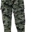 SANGTREE Hiking Pants Water Resistant Quick Dry Lightweight Golf Cargo Safari Joggers Pockets for Girls & Women (Medium)