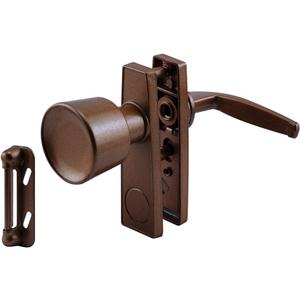 Prime-Line K 5170 Tulip Knob Latch Set, Chocolate Brown (Single Pack)