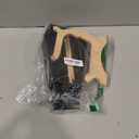 Leinuosen 2 Pack Wood Coffin Tray 13'' & 11'' Coffin Shaped Serving Tray Box with Bamboo Stand Versatile Countertop Organizer for Goth Aesthetic, Kitchen, Bathroom Decor (Black,Classic Style)