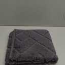 PURRUGS Dirt Trapping Door Mat 20" x 31.5", Non-Slip Machine Washable Entry Rug, Shoe Scraper, Dog Doormat, Super Absorbent Welcome Mat for Front & Back Door, Muddy Wet Shoes & Paws (Grey)