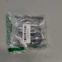 4 Pcs 1.25 In Post Coupling for Steel Shelving Post, Post Coupler, Post Connector for Steel Post Width is Less Than or Equal To 1.25 Inches, 3.95 x 1.35 x 1.35 In (black)