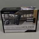 AboveTEK Tablet Wall Mount - 360° Rotation Tablet Holder Stand with Extension Arm, Anti-Theft Kitchen Mount Fits 7"-11" Tablets Including iPad Pro/Air/Mini, Galaxy Tab - Security Lock & Key - (Black)