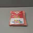 5 x Colorful Happy Birthday Banner with 12pcs Pennant Banner Flags, Rainbow Happy Birthday Sign with Shiny Gold Letters, Party Decorations for Boys Girls, DIY Party Supplies (Multi-color)