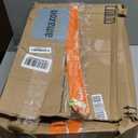 BESTSWEETIE 8x10 Area Rug Washable Rugs for Living Room, No Pile Boho Carpet for Entryway Bedroom Dinning Room, Vintage Carpet Print Distressed Non-Slip, 8 x 10 ft, Pink Beige Grey