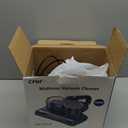 Mattress Vacuum Cleaner, Bed Vacuum Cleaner with 16Kpa Suction 253.7nm UV-C Light, Ultrasonic & High Heating, 500W Powerful Double-Cup Handheld Vacuums for Bed, Sofa, Couch, Crib, 16.4FT Corded (Blue & Gold)