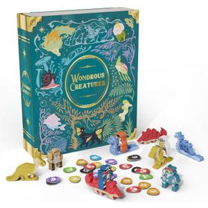 Wondrous Creatures Board Game  Worker-Placement & Tableau Building Strategy Game for 1-4 Players, Ages 14+ | 40-80 Min Playtime | Build Creature Combos & Experience a Magical World