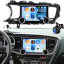 [4G+64G] Volxcereo Car Radio for Kia Optima K5 2013 2014 2015, 10.1 inch Android Touchscreen Stereo with Carplay/Android Auto, GPS, WiFi, Bluetooth 5.4, SWC, FM/RDS, Knob Display