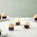 Juvale Clear Favor Boxes - 50-Pack 3 x 3 x 3 in Transparent Plastic Square - Clear Dessert & Treat Containers for S’mores & Packaging