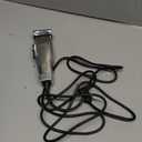 Andis 01815 Professional Master Adjustable Blade Hair Clipper, Carbon Steel T-Blade - Silver