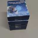 4PCS Car Interference Antifreeze Device, AntiFreeze Electromagnetic Car Snow Removal Device, 2-in-1 Car Defroster and Dummy Anti-Theft Alarm with Flashing LED, Car Antifreeze Defrost Device