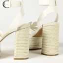 The Drop Women's Bea Platform Heel (Beige)