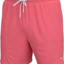HUK Pursuit Volley, Quick-Dry Fishing Shorts for Men (Large, Sunwashed Red)