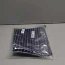 Straight Leg Mid Waist Vintage Cropped Stripe Barrel Stretchy Jeans Without Belt (Large, Navy Blue)