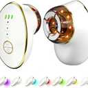 Red Light Therapy for Face,7 Color LED Lymphatic Drainage Massager Facial Cupping Suction for Skin Tightening, Face Lift Device