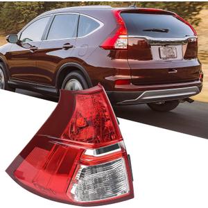 Huray Tail Light for Honda CRV 2015 2016 Taillight Assembly Brake Lamp Replacement 33500-T1W-A01 Driver Side (Left)