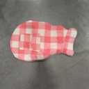 Malier Classic Plaid Fleece Dog Coat - Windproof Warm Jacket with Pocket, Winter Pet Clothes Apparel for Small to Large Dogs (Pink, Medium)