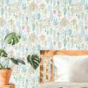 RoomMates Folklore Trees Peel and Stick Wallpaper 18in-19ft